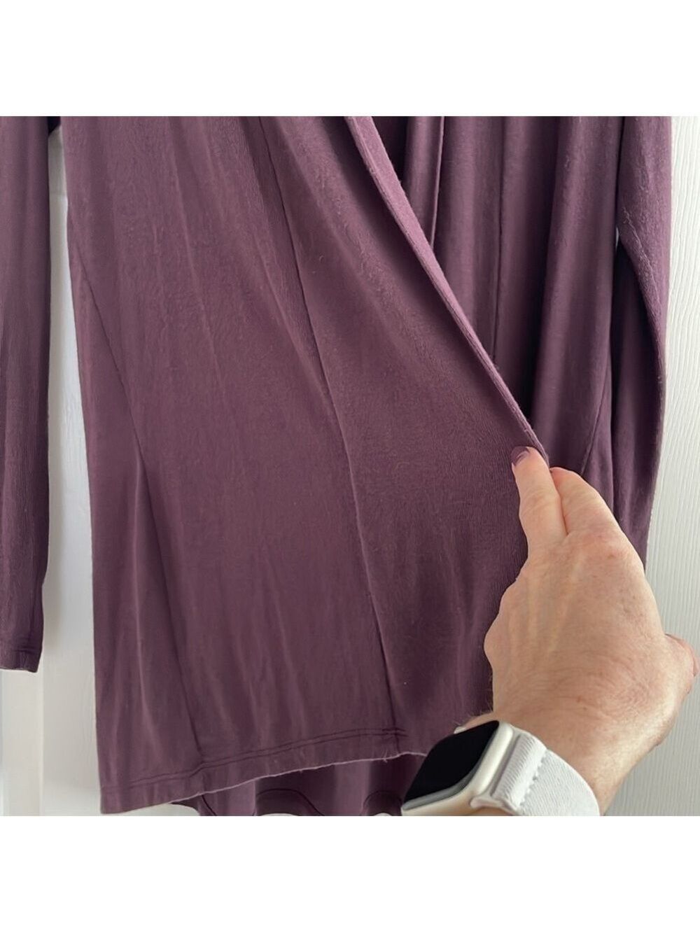 Bobeau Open Front Cardigan - Picture 5 of 7
